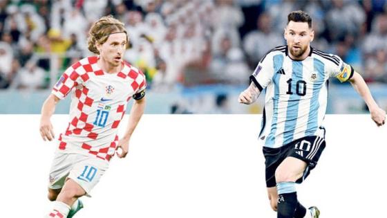 نصف نهائي المونديال: ميسي وزملائه في مواجهة منتخب كرواتيا قاهر البرازيل
