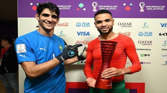 النصيري يتصدر هدافي المغرب في كأس العالم و بونو يهديه جائزة رجل مباراة