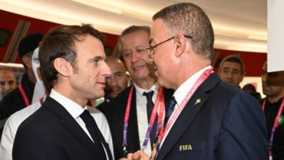 الرئيس الفرنسي يشيد بالدولي المغربي أمرابط