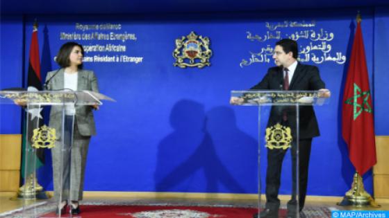 السيد بوريطة يجري اتصالا هاتفيا مع وزيرة الخارجية والتعاون الدولي لدولة ليبيا
