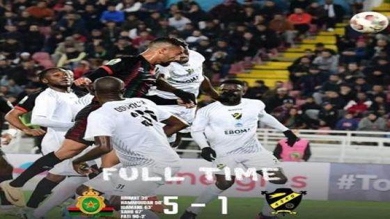 كأس الكاف: الجيش يسقط أسكو التوغولي بخماسية