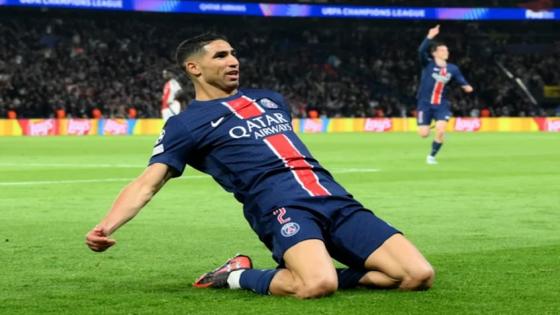 أشرف حكيمي يحقق رقما قياسيا في دوري أبطال أوروبا