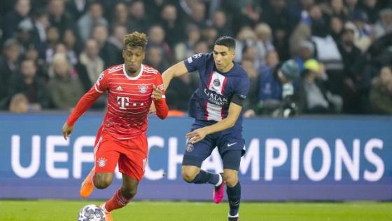 حكيمي حاضر مع باريس سان جيرمان ضد بايرن ميونيخ