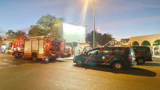 حريق مهول بالسوق النموذجي بالبيضاء يخلق عدة خسائر وإصابة شخصين