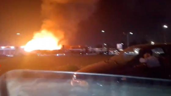 حريق مهول بالحي الصناعي بأكادير يخلف العديد من الخسائر المادية
