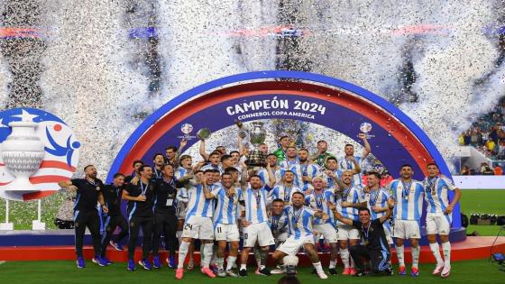 المنتخب الأرجنتيني يتربع على عرش الكرة اللاتينية بعد الفوز بكوبا أمريكا