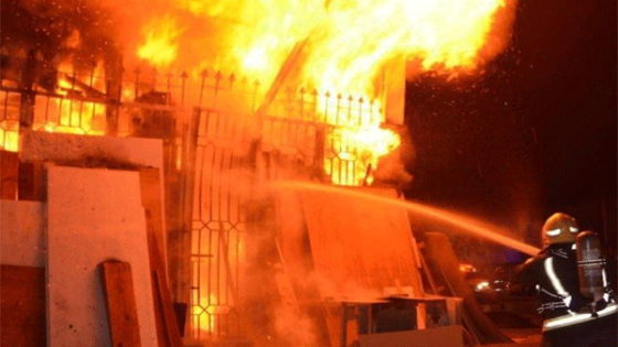 حريق مهول بأحد المنازل باكادير يخلف عدة خسائر مادية