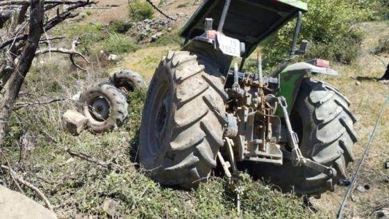 انقلاب جرار يتسبب في وفاة أحد الاشخاص بضواحي شفشاون