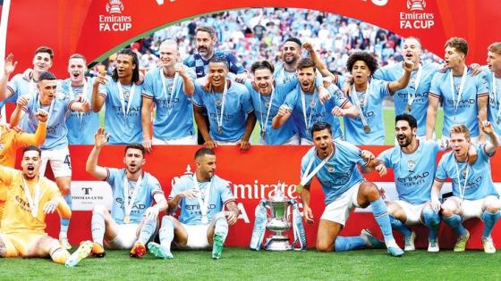 مانشستر سيتي بطل كأس إنجلترا
