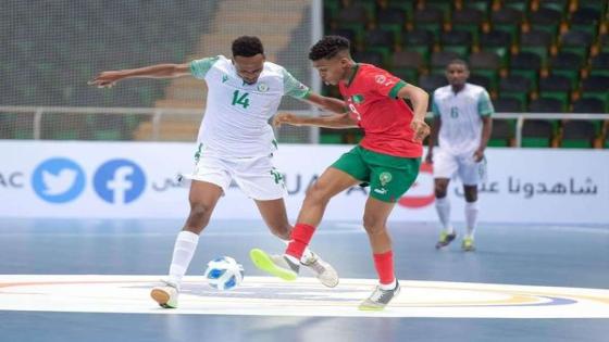 كأس العرب: المنتخب الوطني لكرة القدم داخل القاعة يفوز على جزر القمر