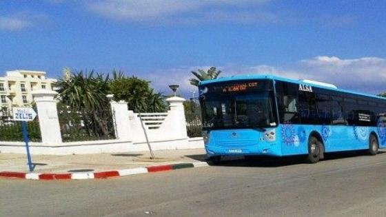 حادثة سير تخلف عدة خسائر مادية بحافلة النقل العمومي بطنجة