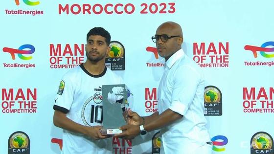 إبراهيم عادل يتوج بجائزة أفضل لاعب في البطولة والزلزولي بجائزة الهداف وعلاء أحسن حارس