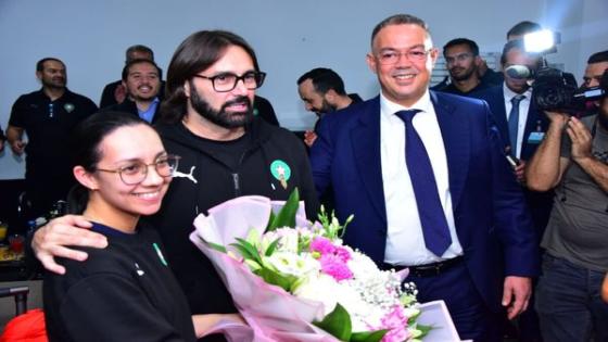 حفل استقبال على شرف المنتخب الوطني لكرة القدم النسوية