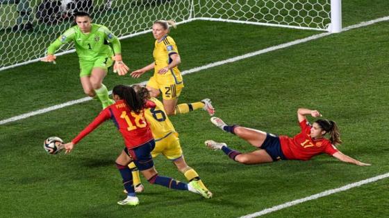 كأس العالم للسيدات:إسبانيا تهزم السويد وتبلغ النهائي