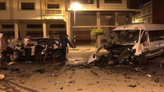 حادثة سير بطنجة تخلف وفاة شخصين والعديد من الإصابات