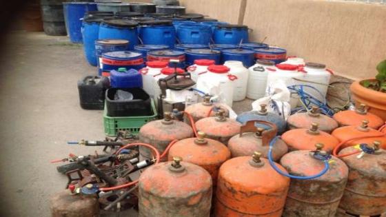 عناصر الدرك بسبت الكردان تحجز كمية من مسكر الماحيا