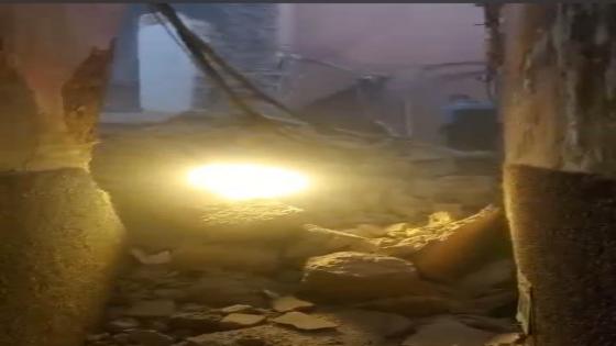 نجاة ثلاثة أشخاص من الموت بعد انهيار منزل بمراكش