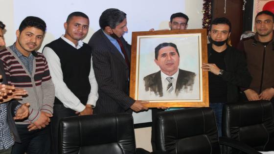 طلبة المدرسة العليا للأساتذة يكرمون المفكر والباحث الجمالي الدكتور محمد الشيكر