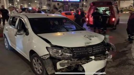 حادثة سير ترسل رجل امن إلى المستعجلات بتطوان