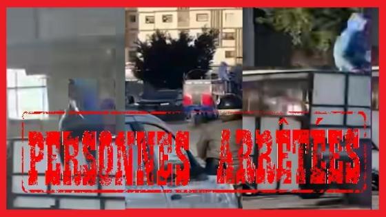 عناصر الشرطة بأمن الرحمة بالبيضاء توقف شخصين بتهمة نقل الركاب بدون رخصة
