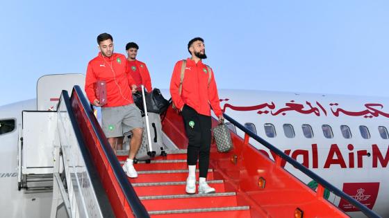 بعثة المنتخب الوطني تحل باسبانيا استعدادا لمواجهة الإكوادور