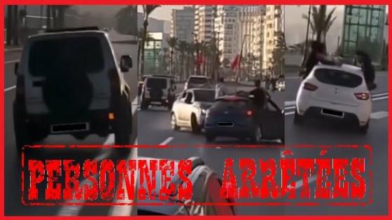 عناصر الأمن بطنجة توقف ستة أشخاص بتهمة المشاركة في استعراض سيارات خلال حفل زفاف بطنجة