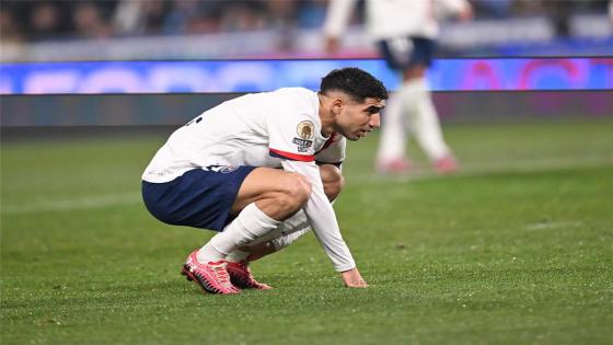 حكيمي يقود سان جيرمان لاستعادة الصدارة ويتعرض للطرد