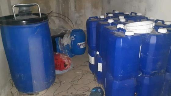 عناصر الدرك الملكي بأولاد تايمة تحجز الأطنان من” الماحيا “وتعتقل صاحب المصنع