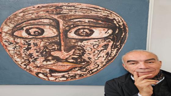 الفنان التشكيلي سعيد أوعطار في معرض جماعي ببلجيكا .