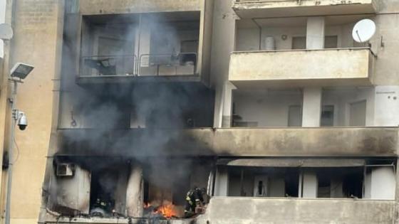 اندلاع حريق مهول بثلاث شقق سكنية ببني يخلف وعناصر الدرك الملكي توقف المتهم في وقت وجيز