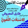 الكاتب والباحث طارق المعروفي يكتب في حديث الاثنين : الاستيلاب اللغوي