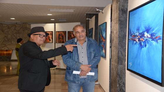هاروان ريد يفتتح بمسرح محمد الخامس معرض التعريف بحركة نيو كوديزم الفنية