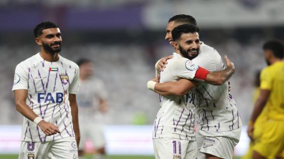 رحيمي يقود العين لهزم الوصل برباعية في قمة الجولة الرابعة