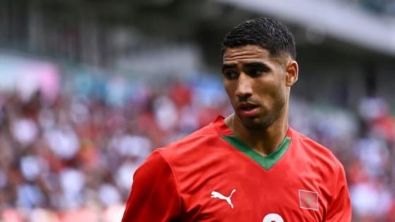 حكيمي يقدم وعدا للجمهور المغربي قبل مواجهة مصر في أولمبياد باريس