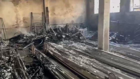 مراكش: حريق مهول بوحدة صناعية يخلف العديد من الخسائر