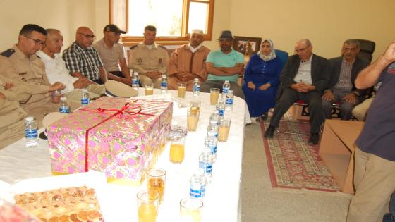 حفل تكريم وتوديع قائد قيادة أولاد أفرج بإقليم الجديدة
