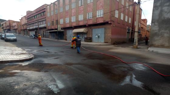 خنيفرة: نموذج للمدن النظيفة والملتزمة بالحجر الصحي