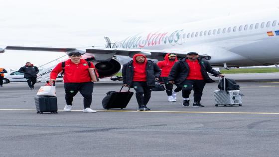 بعثة المنتخب المغربي تصل إلى فرنسا لخوض مباراة باراغواي