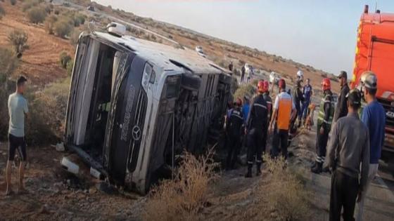 حادثة سير بإقليم جرسيف تخلف العديد من القتلى والجرحى
