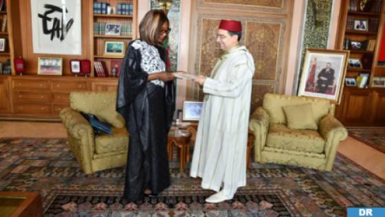 السيد بوريطة يستقبل وزيرة خارجية جمهورية إفريقيا الوسطى حاملة رسالة خطية إلى جلالة الملك من رئيس الجمهورية