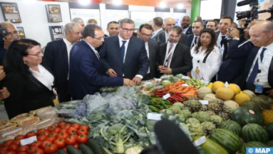 إعطاء الانطلاقة بمكناس للدورة الخامسة عشرة للملتقى الدولي للفلاحة بالمغرب