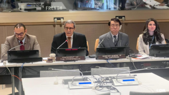 الأمم المتحدة.. المغرب يختتم بنجاح رئاسته للمؤتمر السادس لإنشاء منطقة خالية من الأسلحة النووية وباقي أسلحة الدمار الشامل في الشرق الأوسط