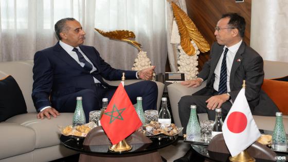 السيد حموشي يستقبل السفير المفوض فوق العادة لليابان المعتمد بالرباط