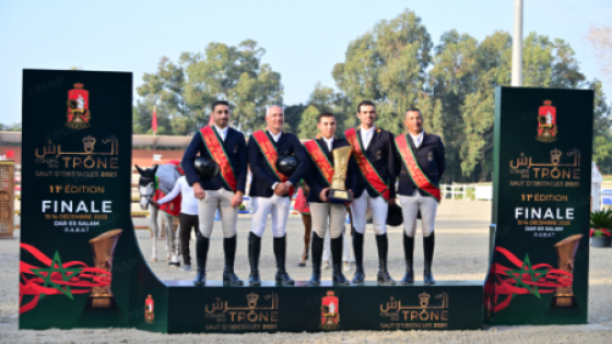 فروسية.. نادي الركاب -الدار البيضاء يفوز بكأس العرش للقفز على الحواحز