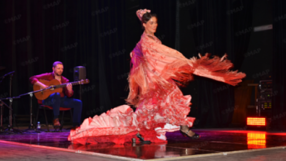 أكادير ..عرض فني بهيج على إيقاعات موسيقى الفلامينكو