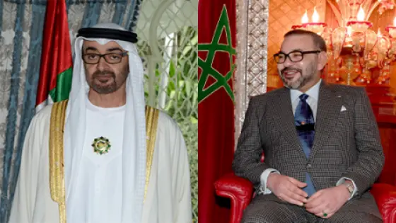 صاحب الجلالة الملك محمد السادس يبعث رسالة خطية إلى أخيه صاحب السمو الشيخ محمد بن زايد آل نهيان رئيس دولة الإمارات العربية المتحدة