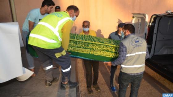وصول جثماني السائقين المغربيين اللذين قتلا في مالي إلى أكادير