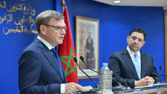 ألمانيا تشيد بالإصلاحات المنجزة تحت قيادة صاحب الجلالة الملك محمد السادس وبدور جلالته في تعزيز الاستقرار الإقليمي