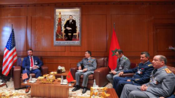 المفتش العام للقوات المسلحة الملكية يستقبل مساعد نائب وزير الحرب الأمريكي المكلف بالشؤون الإفريقية