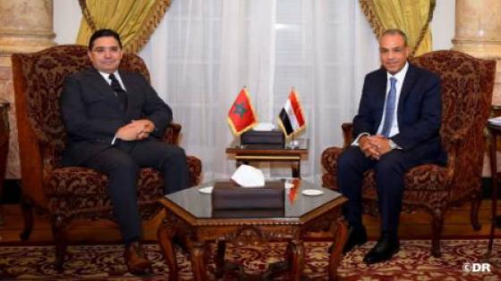 القاهرة .. السيد ناصر بوريطة يجري مباحثات مع نظيره المصري